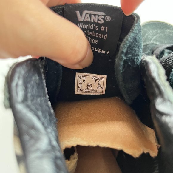 Vans‎ Shoes Vans X Nintendo Sk8 Hi Nes Controller All Over Print Game Over 5.5 - Picture 7 of 8